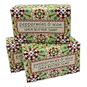 Greenwich Bay Trading Co., Peppermint and Aloe Shea Butter Soap, Set of 3 Bars, 6.4 Ounces Each Beauty & Personal Care Greenwich Bay Trading Co.