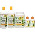 Silicon Mix Bambu Shampoo 36oz (Pack of 2) & Treatment 60oz & Leave-in 8oz (Pack of 2) "Set" Beauty & Personal Care Silicon Mix