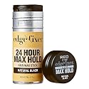 Red by Kiss Hair Wax Stick 24HR Max Hold Edge Fixer Edge Control Pomade Non-Sticky, Non-Oily Flake Free Hair Styling Wax 2.7 oz. (Natural Black) Beauty & Personal Care Red by Kiss