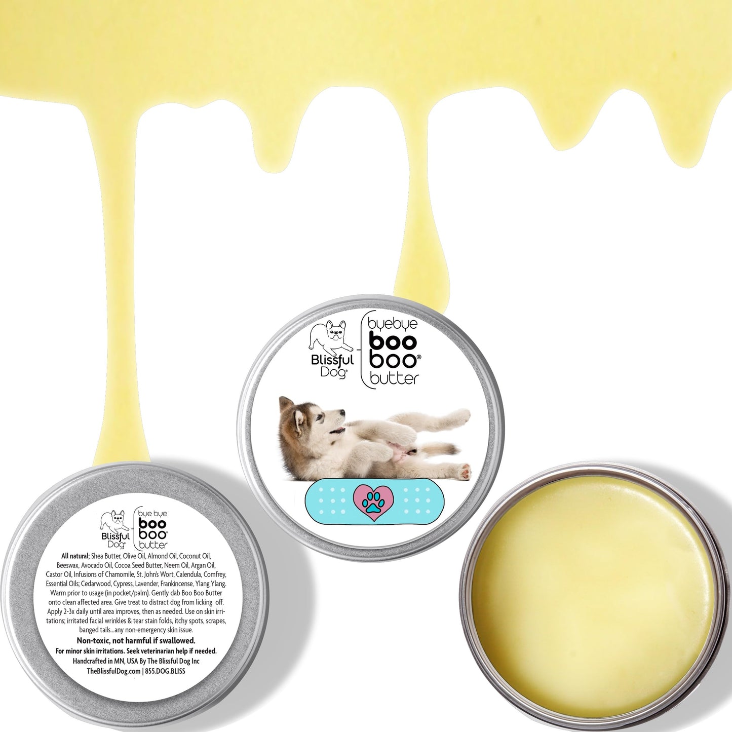 The Blissful Dog Malamute Boo Butter, 4 oz Beauty and Personal Care The Blissful Dog