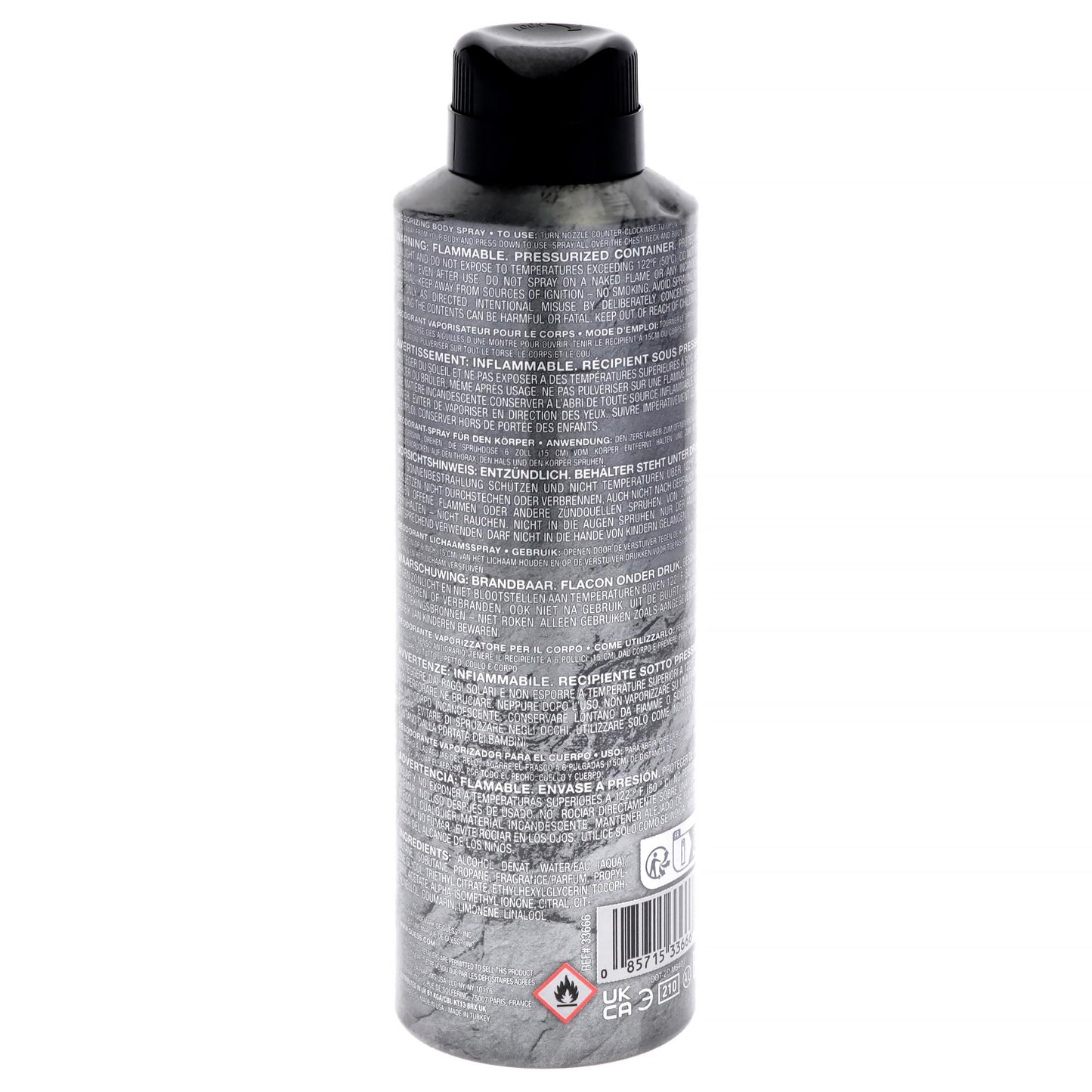Guess Elements Cool Slate Deodorizing Body Spray For Men, 6.0 Oz. Beauty & Personal Care GUESS