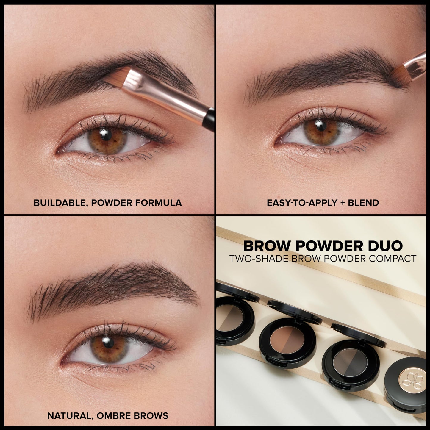 Anastasia Beverly Hills Brow Powder Duo - High-Pigment Compact Brow Powder with Mirrored Travel Case, Blendable Formula for Filling & Shaping Brows Beauty and Personal Care Anastasia Beverly Hills