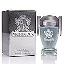 Victorious for Men Eau De Toilette - Woody & Aquatic Fragrance - Aromatic Bay Leaf & Jasmine & Woody Base of Guaiac Wood, Patchouli, Oak & Ambergris Beauty & Personal Care URBAN COLLECTION