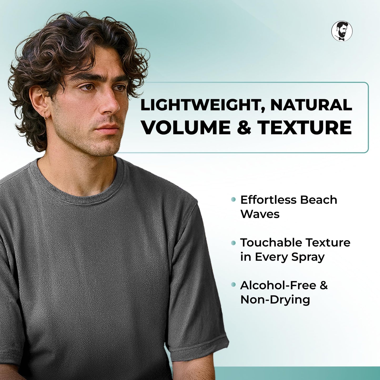 Gentlemen Republic Sea Salt Spray for Men & Women - Hair Texturizing Spray with Dead Sea Salt, Vitamin E & Kelp - Adds Volume & Texture - Lightweight Beauty & Personal Care Gentlemen Republic