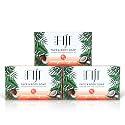 "Coco Fiji Soap Bar for Face and Body Infused With Organic Coconut Oil, Lemongrass Tangerine Essential Oil, Natural Soap for Moisturizing & Pore Beauty & Personal Care Organic Fiji