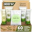 Travel Size Hotel Toiletry Set 300 Count 1 oz Bottles Guest Amenities for Vacation Rentals and Short Term Rentals Paraben Free Green Tea Lemongrass Beauty & Personal Care 1-Shoppe All-in-Kit