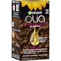 Garnier Olia Hair Color, Ammonia-Free Permanent Hair Dye, Oil-Powered Formula for 100% Gray Coverage and 3x Shinier Hair, Vegan & Cruelty Free, 6.3 Beauty & Personal Care Garnier