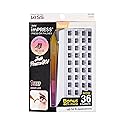 KISS imPRESS Falsies Press On Self Adhesive Eyelashes, 12mm-14mm Natural Volume Press On Lashes, Black, No Glue Needed, Invisible Band, 20 Lash Beauty & Personal Care imPRESS