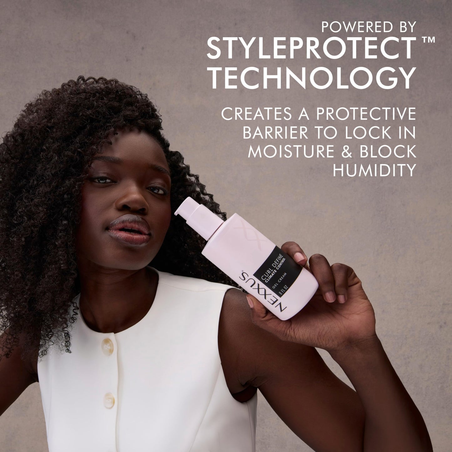 Nexxus Styling Curl Define Curl Cream Climate Control Gel Cream Hair Cream Powered by Styleprotect Technology 8 oz Beauty & Personal Care Nexxus