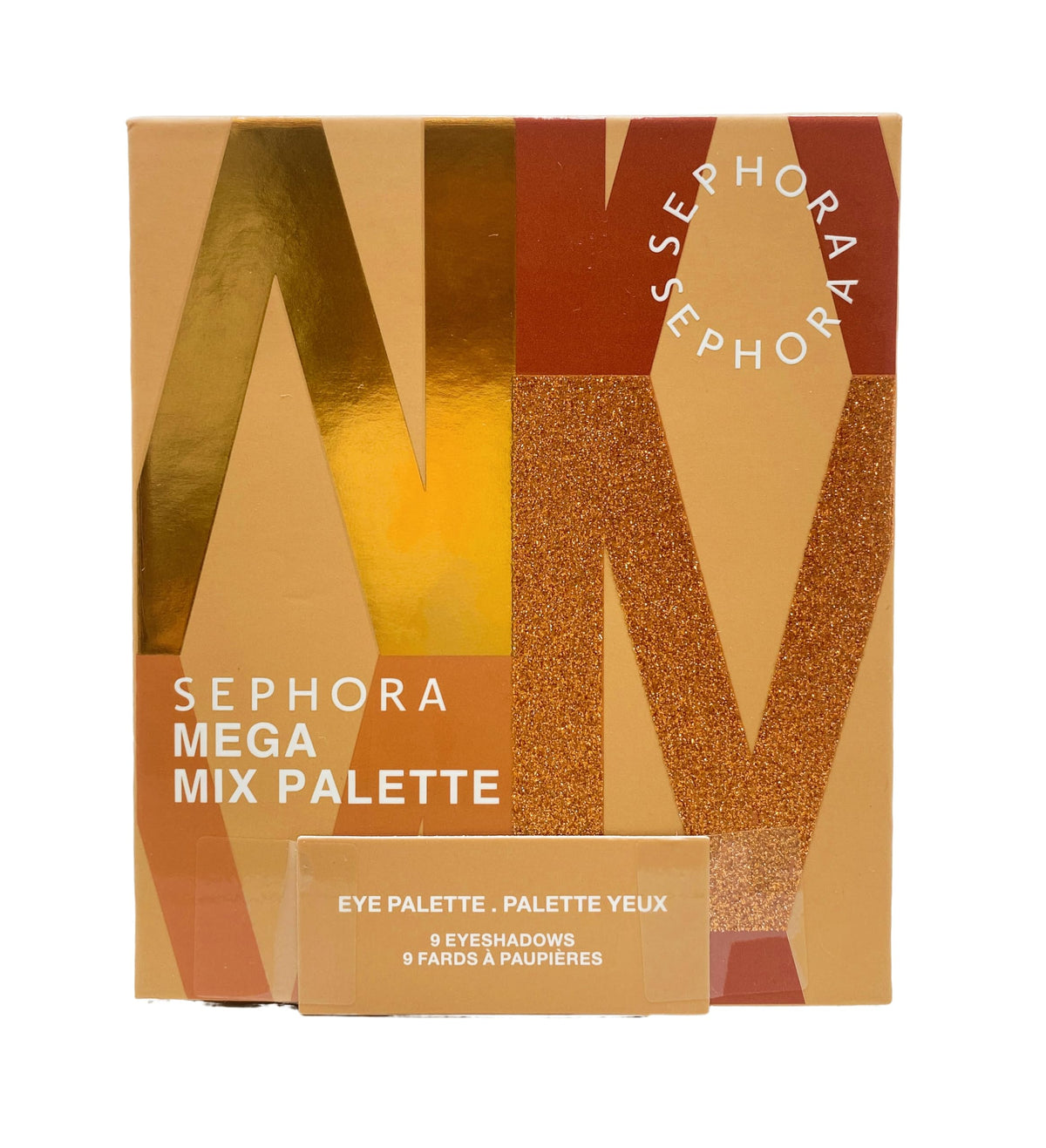 SEPHORA COLLECTION Mega Mix Eyeshadow Palette - Fiery Warm Nude (.27 Oz)