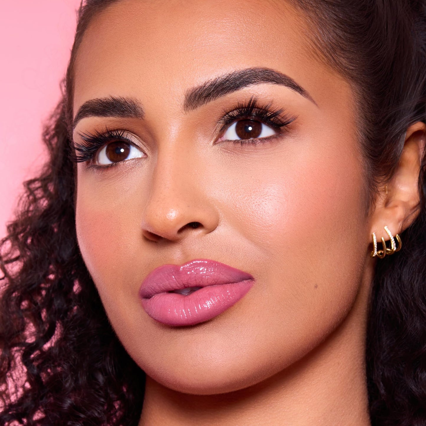 Lilly Lashes Self-Adhesive Edgy Accents Lash Clusters Toppers - Pre-Glued Clear-Band False Lashes for Effortless Application, 24 Hr All-Day Hold Beauty and Personal Care Lilly Lashes