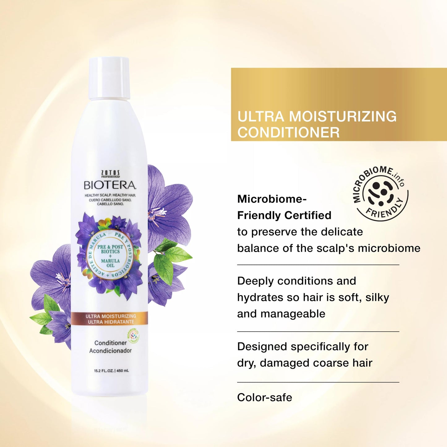 Biotera Ultra Moisturizing Conditioner | Hydrates Dry, Damaged, Coarse Hair | Microbiome Friendly | Vegan & Animal Test Free | Paraben & Sulfate Free Beauty & Personal Care Biotera