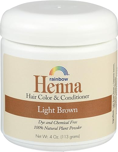 Rainbow Research Henna Hair Color and Conditioner Persian Light Brown, 4 Ounce Beauty & Personal Care Rainbow Research