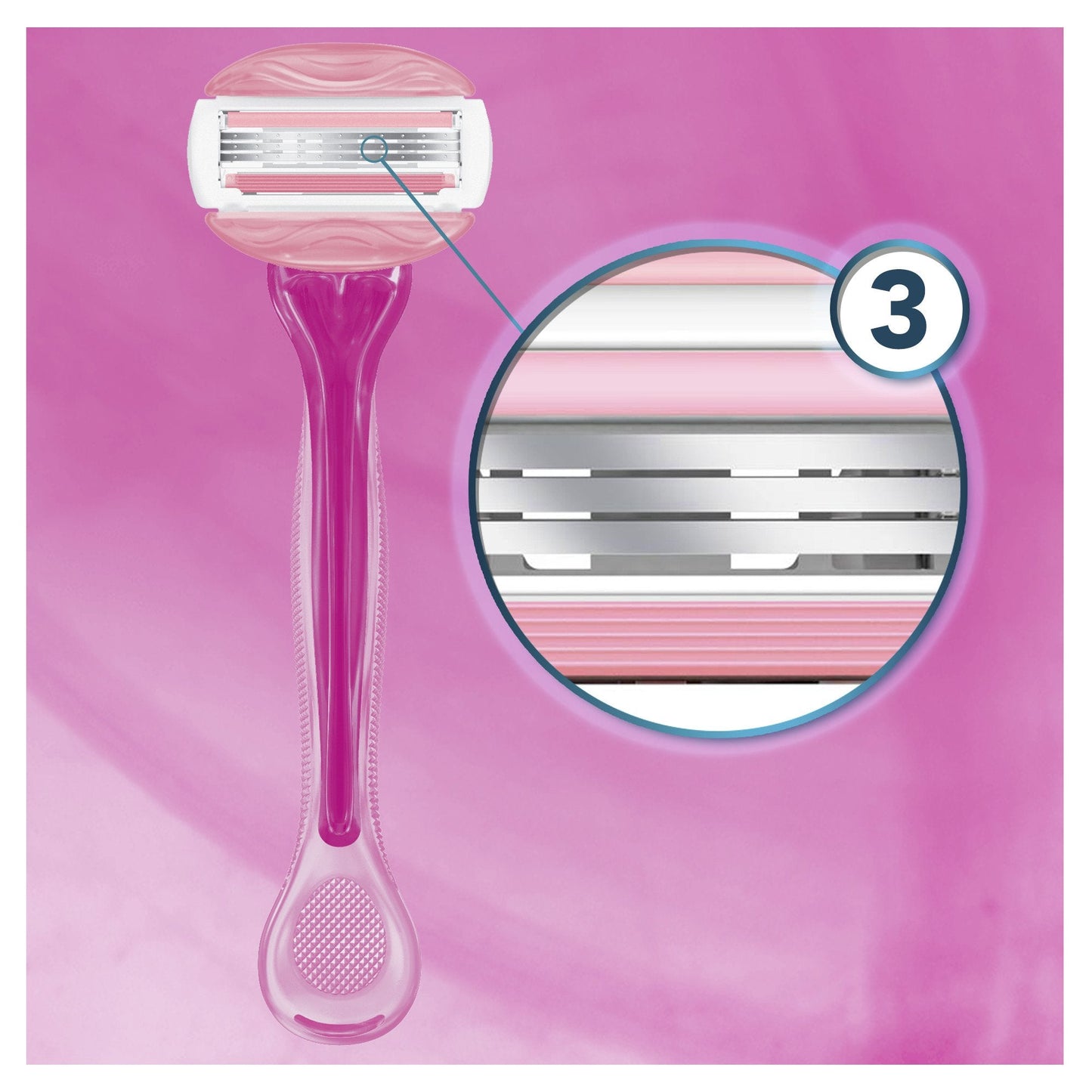 Gillette Venus ComfortGlide White Tea Scented Women's Disposable Razor, 2 Count Beauty & Personal Care Gillette Venus