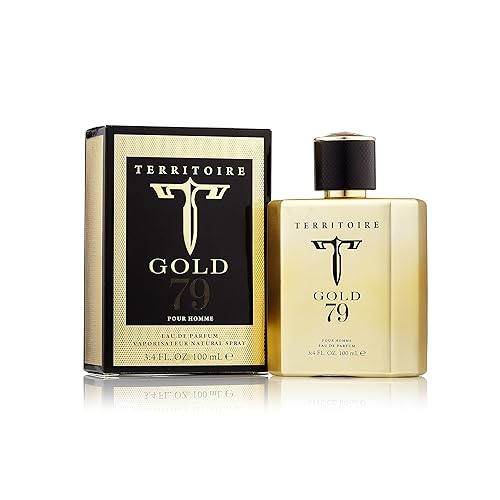 Territoire Eau De Parfum, Men's Cologne (Gold 79) Beauty & Personal Care Territoire