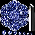 Nail Art Flat Back Half Round Pearl Kits 18, 1 Box of 6000 Pcs Flat-Back Ryoal Blue AB Pearl with Tweezer and Picker Pencil for Home DIY Nails Body Beauty & Personal Care BELLEBOOST