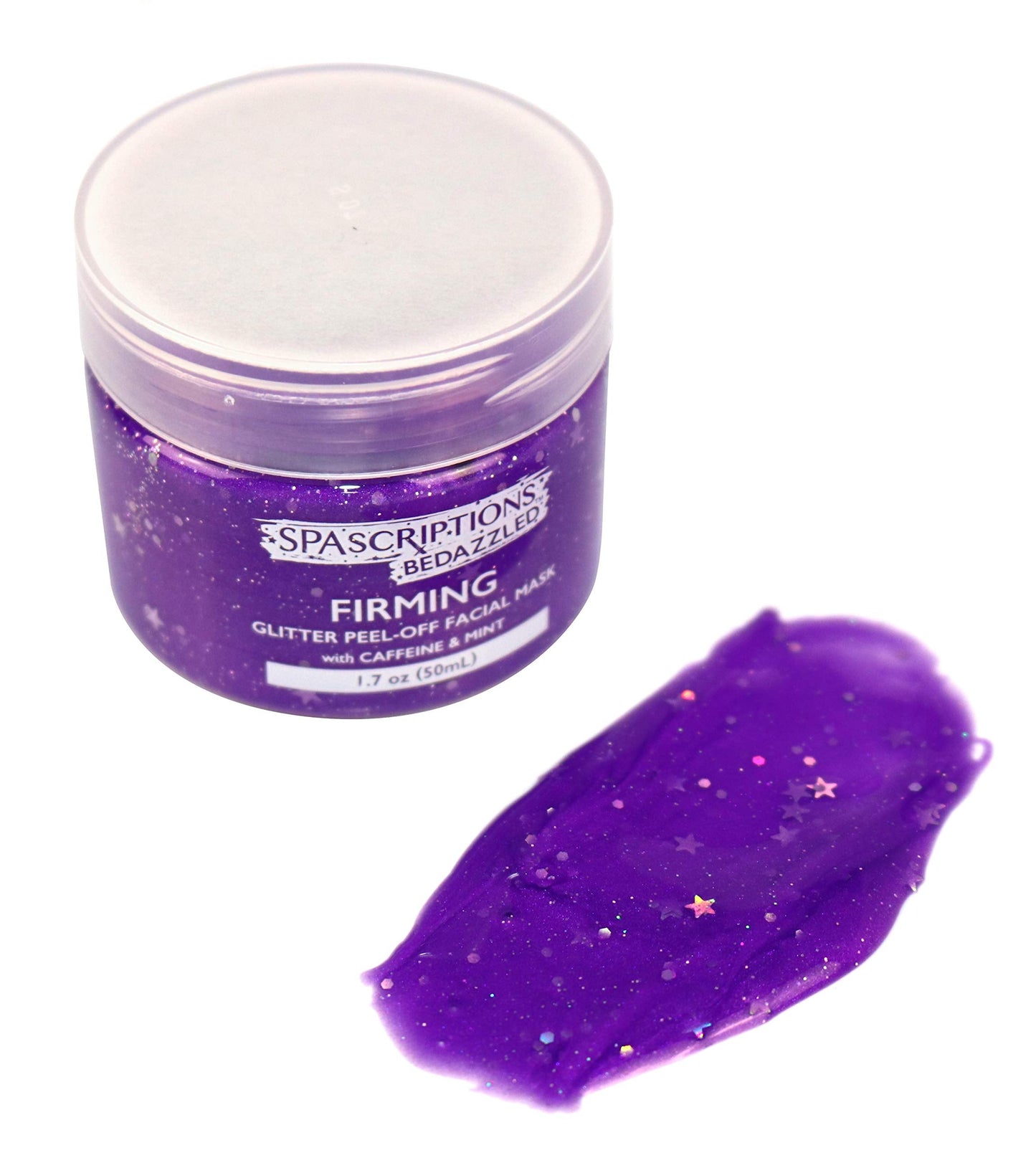SpaScriptions BeDazzled- Firming & Pore Refining Glitter Peel-Off Masks Beauty & Personal Care SpaScriptions