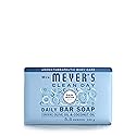 MRS. MEYER'S CLEAN DAY Bar Soap, Use as Body Wash or Hand Soap, Made with Essential Oils, Rain Water, 5.3 oz, 1 Bar Beauty & Personal Care Mrs. MEYER'S