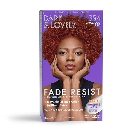 SoftSheen-Carson Dark and Lovely Fade Resist Rich Conditioning Color, Vivacious Red 394 Beauty & Personal Care SoftSheen