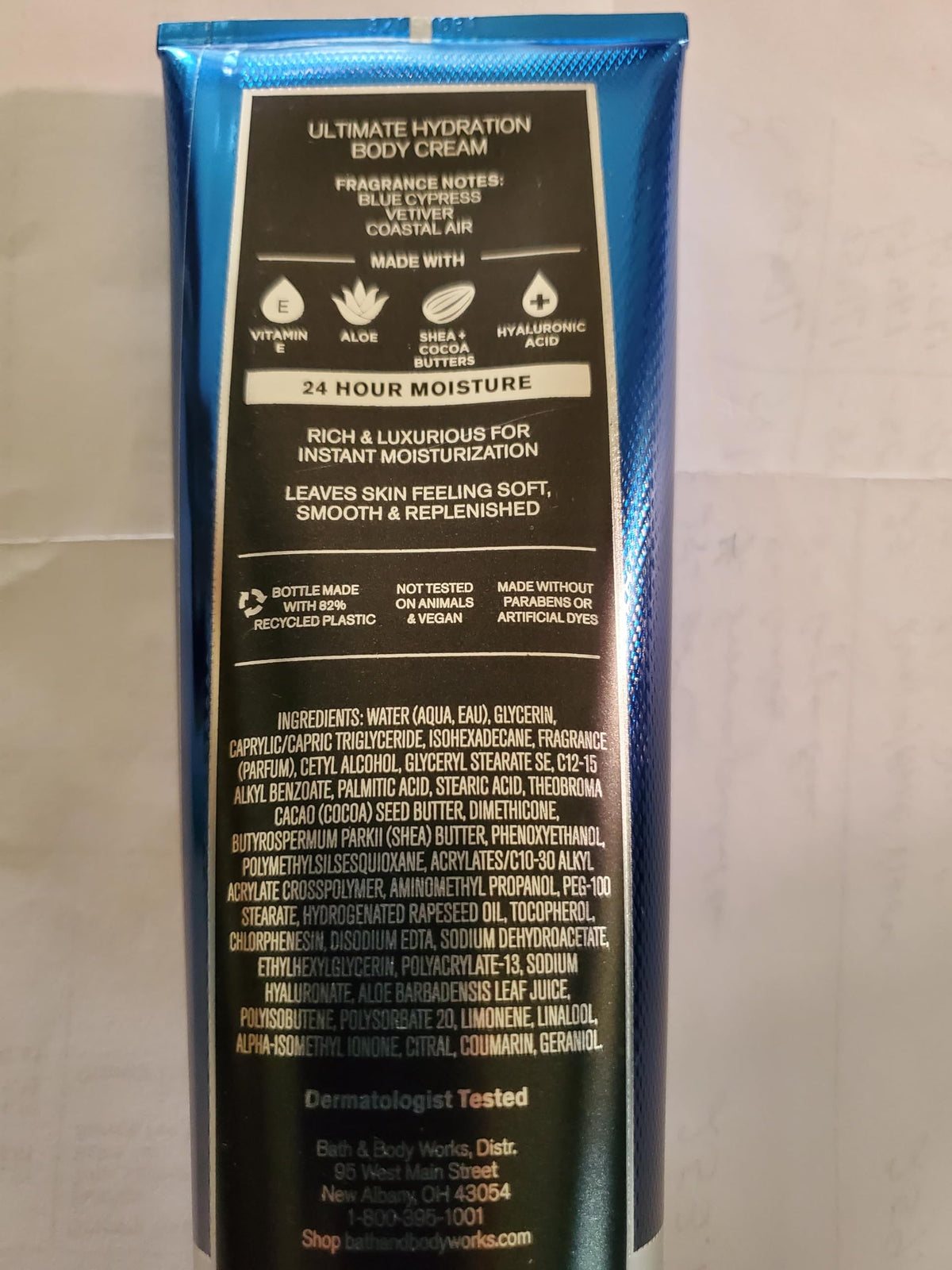 Bath & Body Works Men's Freshwater, Graphite, Ocean Body Creams 8 Oz Each