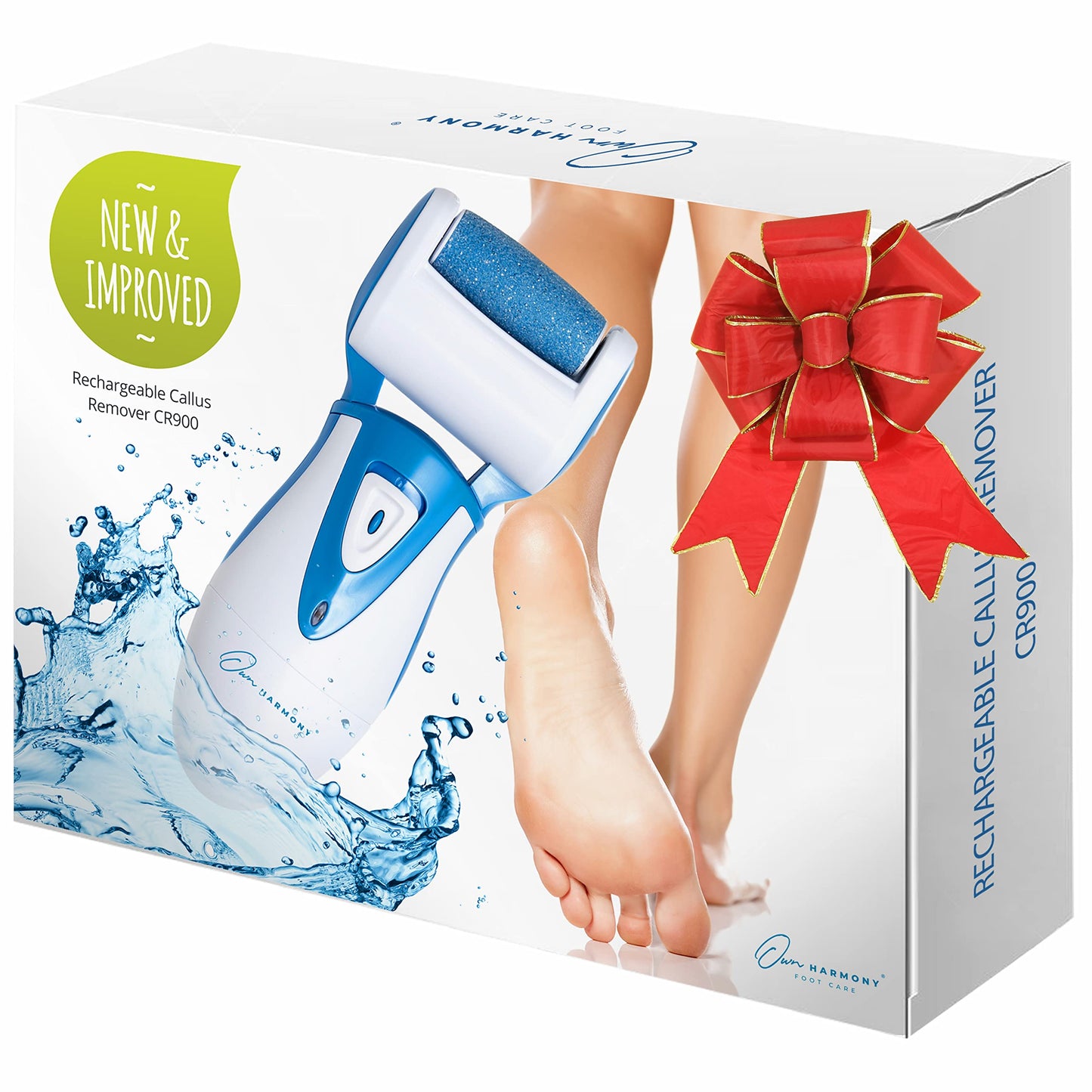 Electric Callus Remover: Own Harmony Professional Pedicure Tools Foot Care for Women, Rechargeable Foot Scrubber, CR900 Electronic Feet File Pedi Beauty & Personal Care Own Harmony