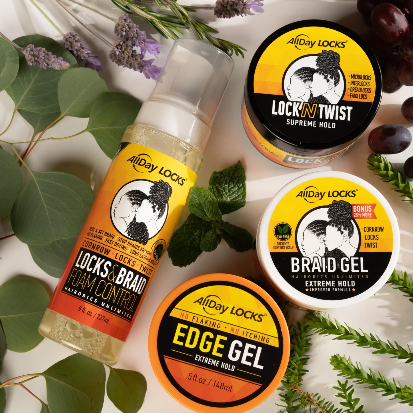 AllDay Locks Lock N Twist Supreme Hold - Extreme Styling Control for Locs, Microlocs, Twists, and Retwists, Provides Edge Control, Strong Hair Gel Beauty & Personal Care AllDay Locks