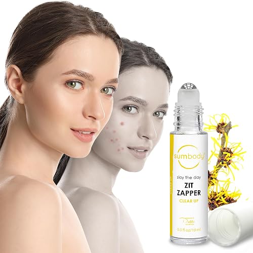 Sumbody Acne Serum for Face Zit Zapper - Blemish Pimple Reducer Women Men Teens, Facial Serum Acne Scars, Red Spot Remover & Pore Reducer Roll-On Beauty & Personal Care Sumbody