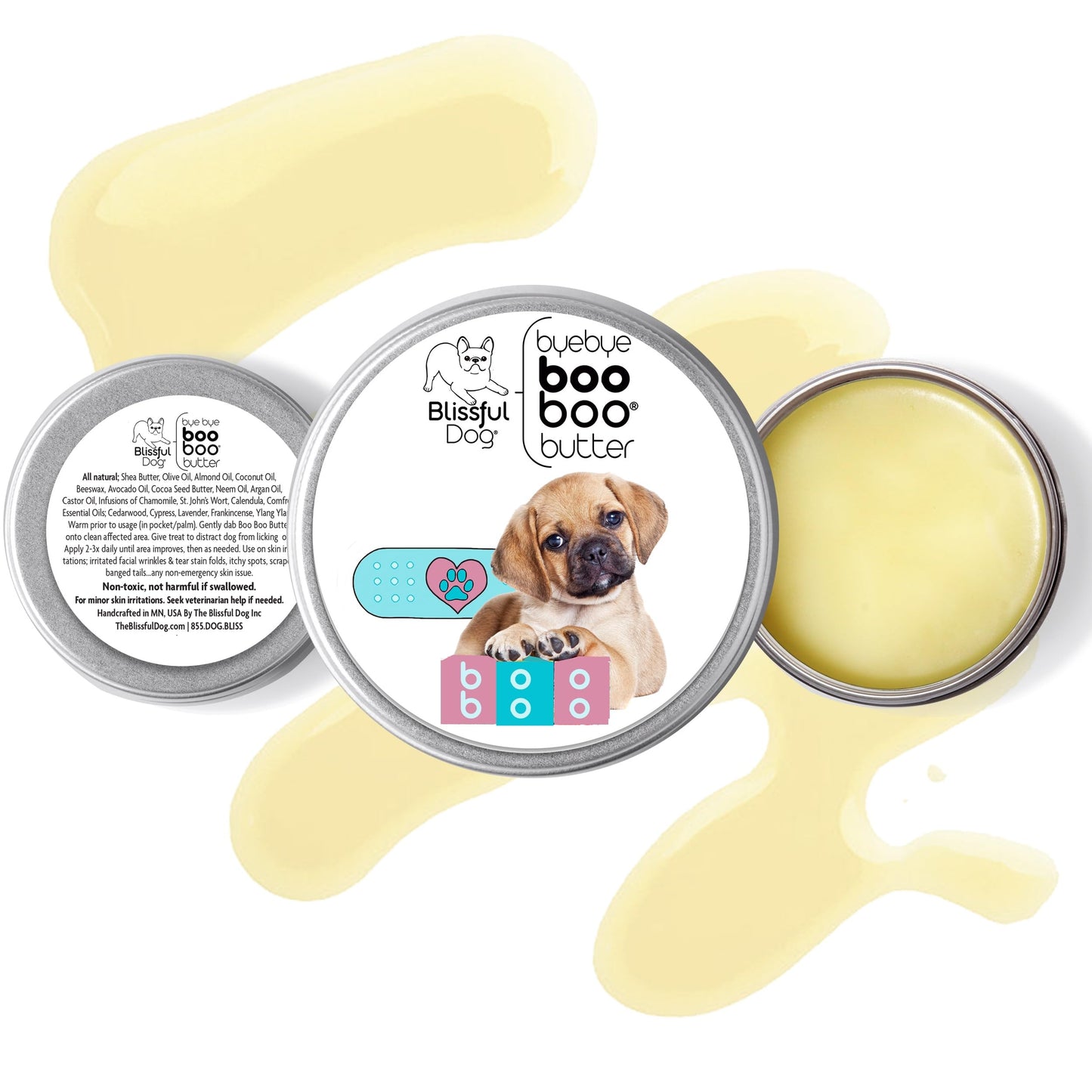The Blissful Dog Puggle Boo Boo Butter, 4-Ounce Beauty and Personal Care The Blissful Dog
