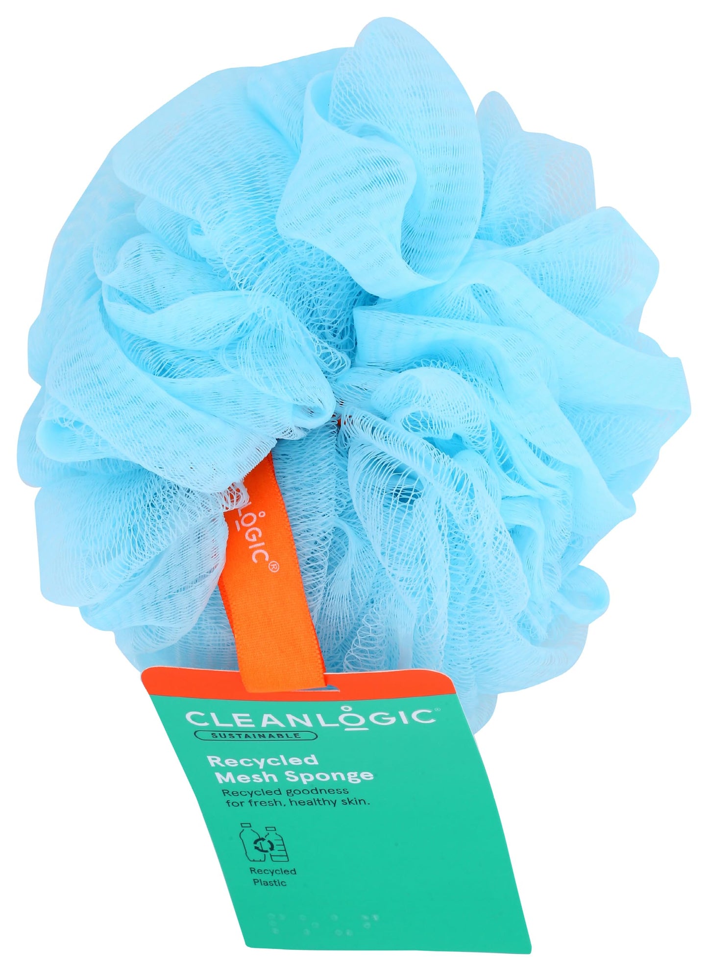 CleanLogic Recycled Mesh Sponge, Certified Organic, 1 Each (Pack of 1) Beauty and Personal Care Cleanlogic