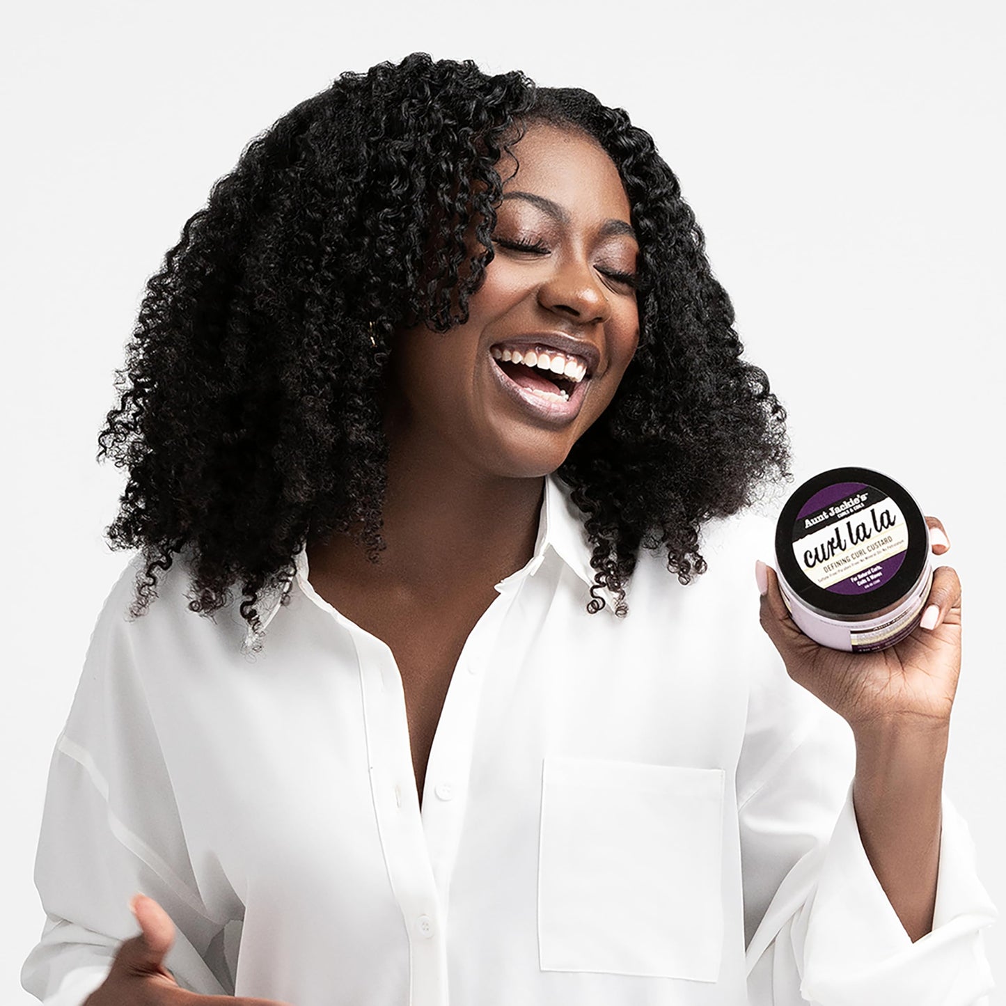 Aunt Jackie's Curl La La, Lightweight Curl Defining Custard, Enriched with Shea Butter & Olive Oil, Basic, 15 Ounce Beauty & Personal Care Aunt Jackie's