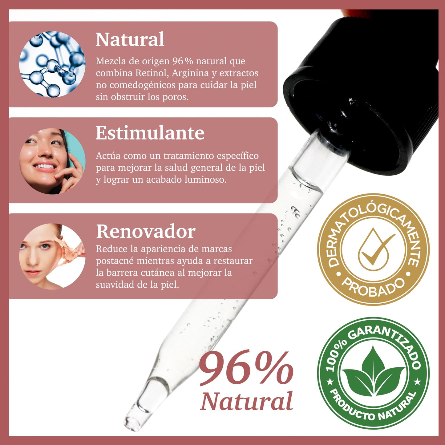 Purifect Retinol Rejuvenating Facial Serum for Anti-Aging - Helps Wrinkles & Dark Spots with Vitamin E & Arginine, Targets Fine Lines, Improves Beauty & Personal Care Purifect by Symphony Beauty