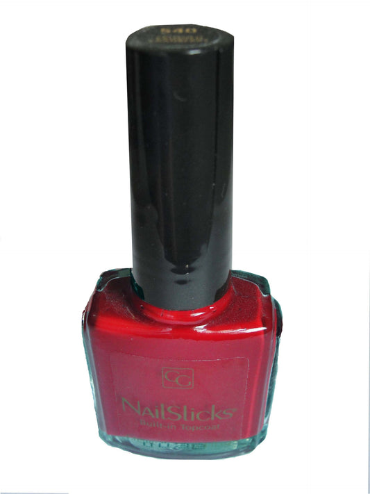 COVERGIRL NAILSLICKS Built-in TOP Coat Creme Nail Polish .4 OZ / 11 ML # 540 Crushed Cranberry