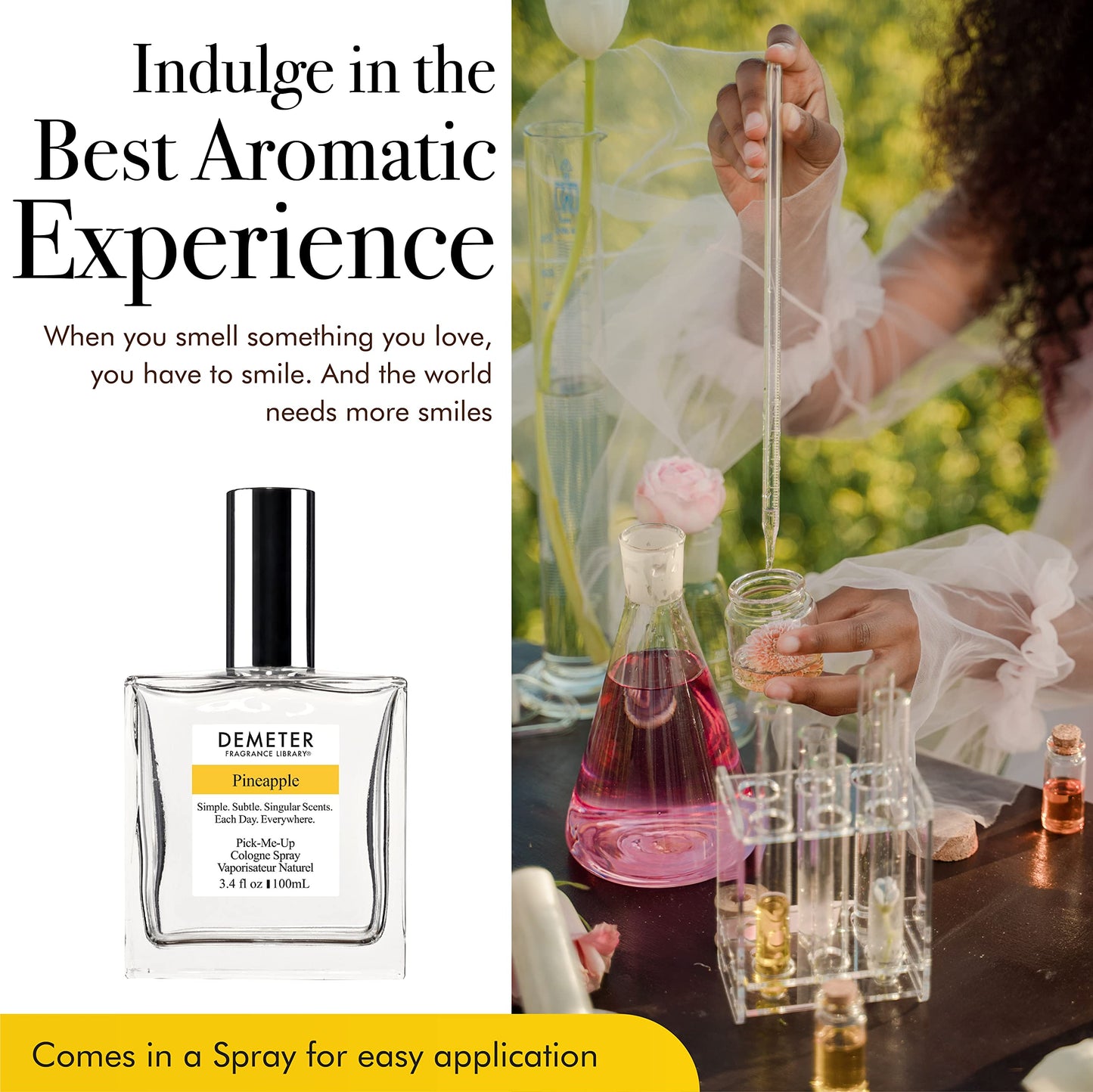 DEMETER Fragrance Library 3.4 oz Cologne Spray - Pineapple Beauty & Personal Care DEMETER