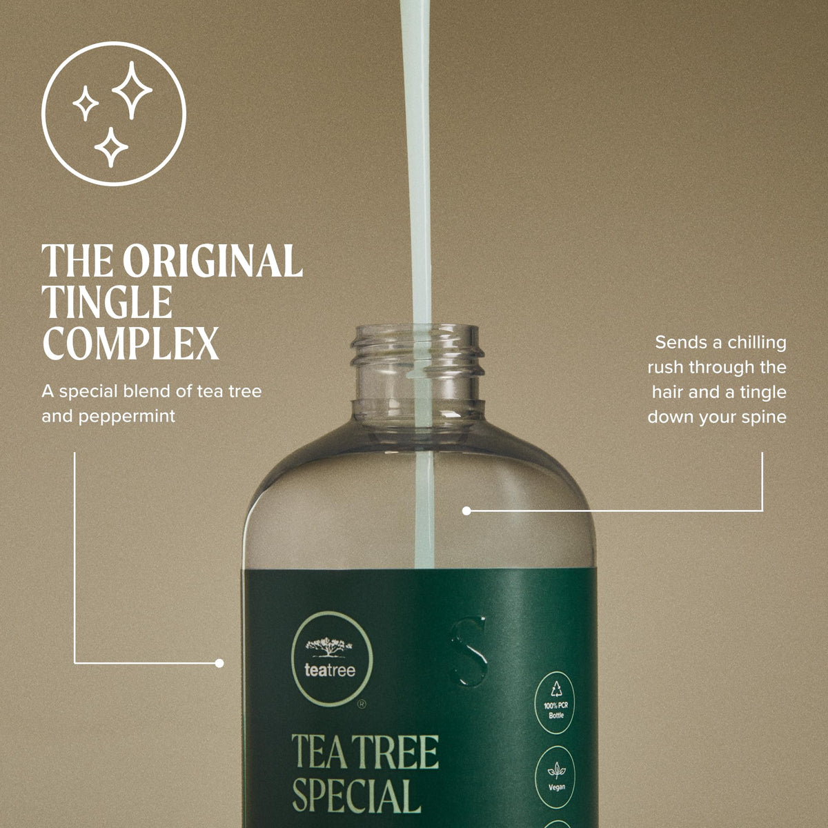 Tea Tree Special Shampoo, Deep Cleans, Refreshes Scalp, For All Hair Types, Especially Oily Hair, 2.5 fl. oz.