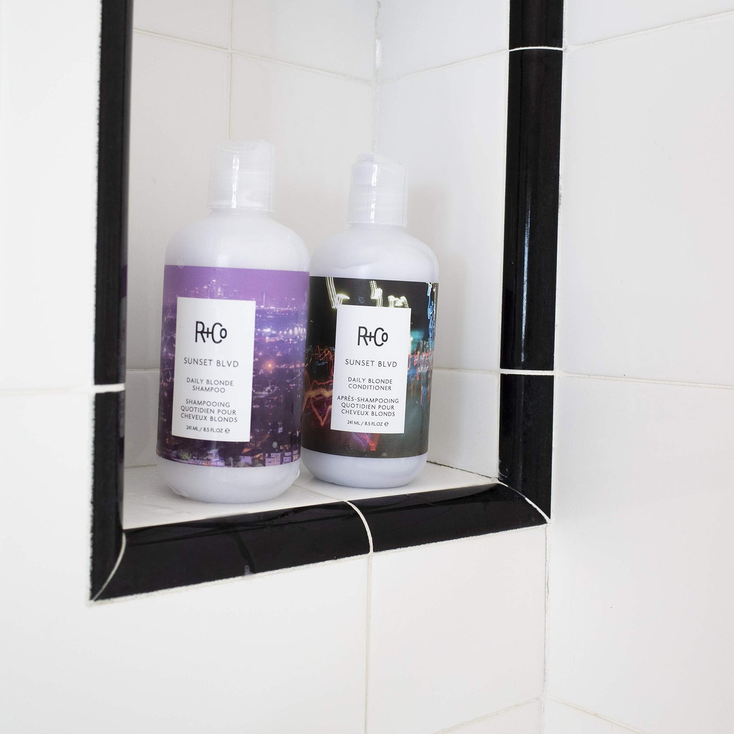 R+Co Sunset Blvd Daily Blonde Shampoo + Conditioner Duo 8.5 Fl Oz (Set of 2) Beauty & Personal Care R+Co