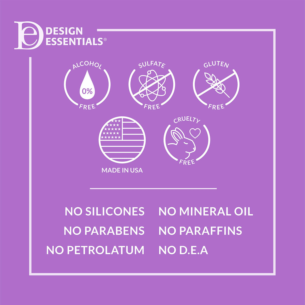 Design Essentials Agave & Lavender Moisturizing Detangling Conditioner 12oz