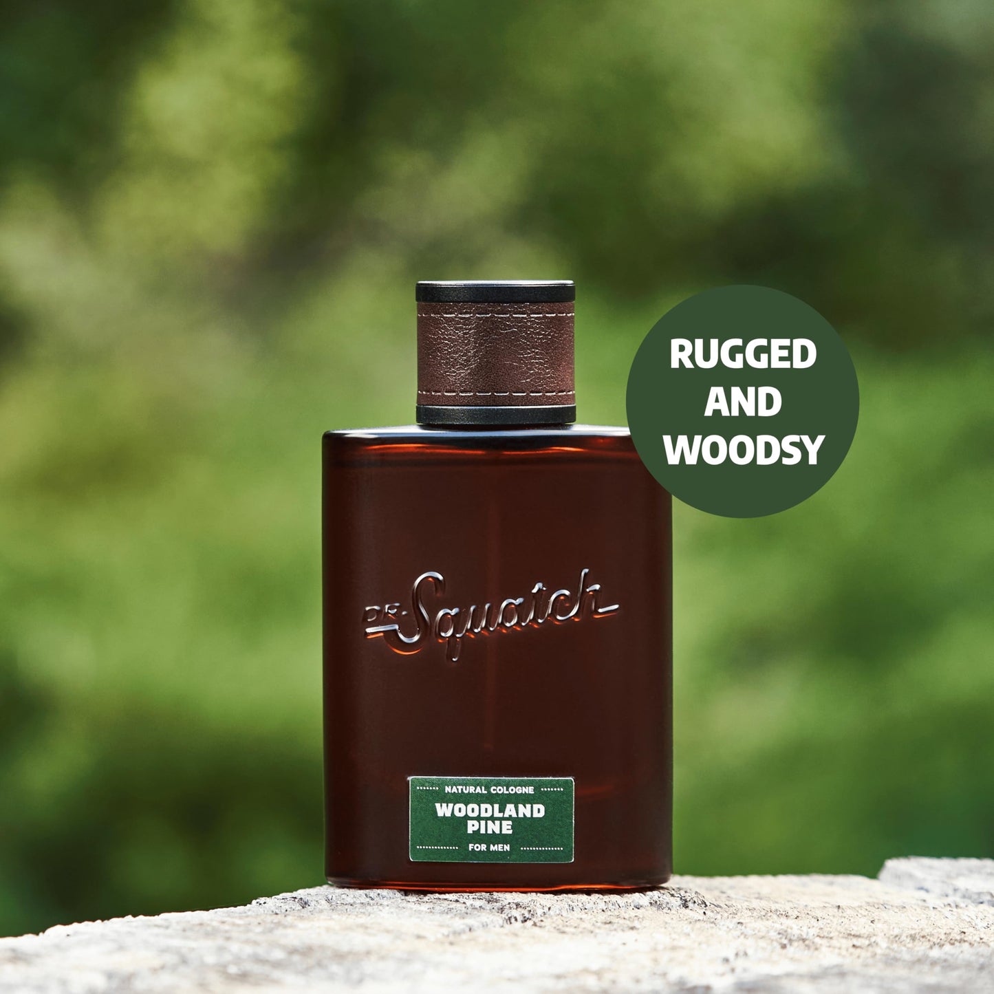 Dr. Squatch Natural Cologne for Men - Scent-Lock Technology and Sustainably-Sourced Ingredients - Woodland Pine Cologne (1.7 fl oz) Beauty & Personal Care Dr. Squatch