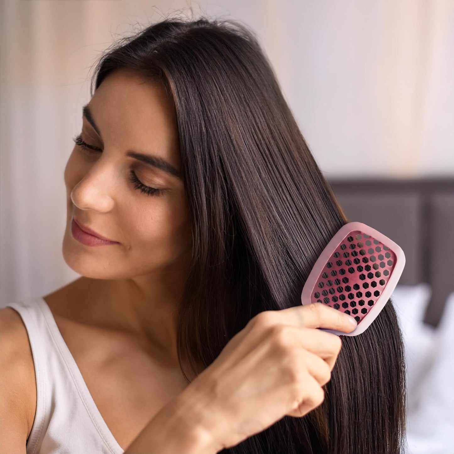 FHI Heat UNbrush Mini Detangler Brush for Pain-Free Brushing on All Wet or Dry Hair Types - Durable Duoflex Anti-Static Bristles, Lightweight Handle Beauty and Personal Care FHI Heat