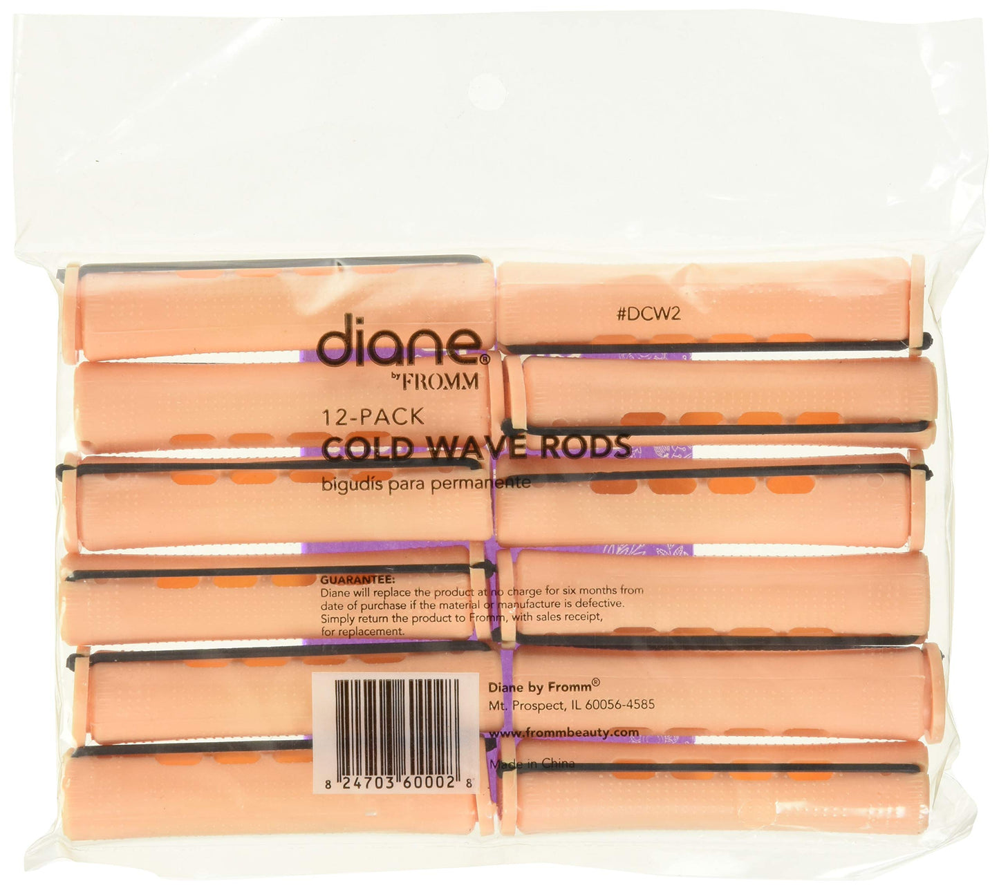 Diane Cold Wave Rods, Sand, 11/16", Set of 12 Beauty & Personal Care Diane