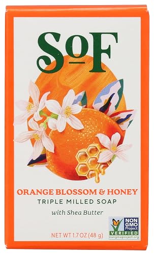 South of France Travel Bar Soap, Orange Blossom Honey, 1.5 Ounce Beauty & Personal Care South Of France