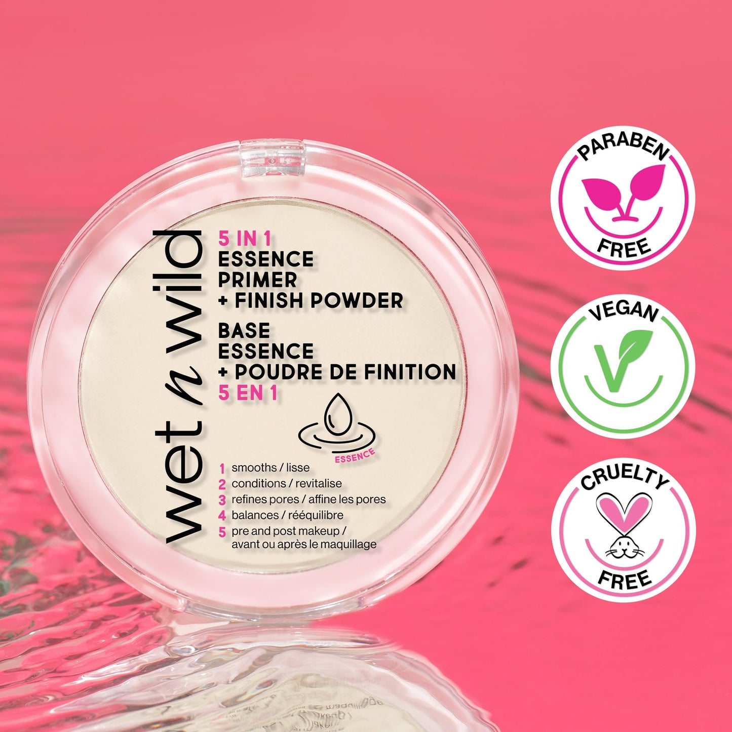 wet n wild 5 In 1 Essence Primer + Finish Powder Beauty & Personal Care wet n wild