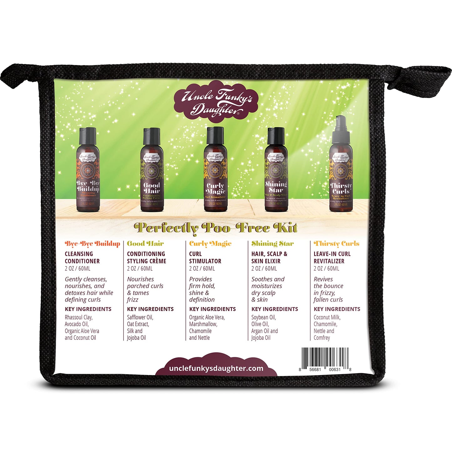 Uncle Funky's Daughter Perfectly Poo Free Kit Beauty & Personal Care Uncle Funky's Daughter