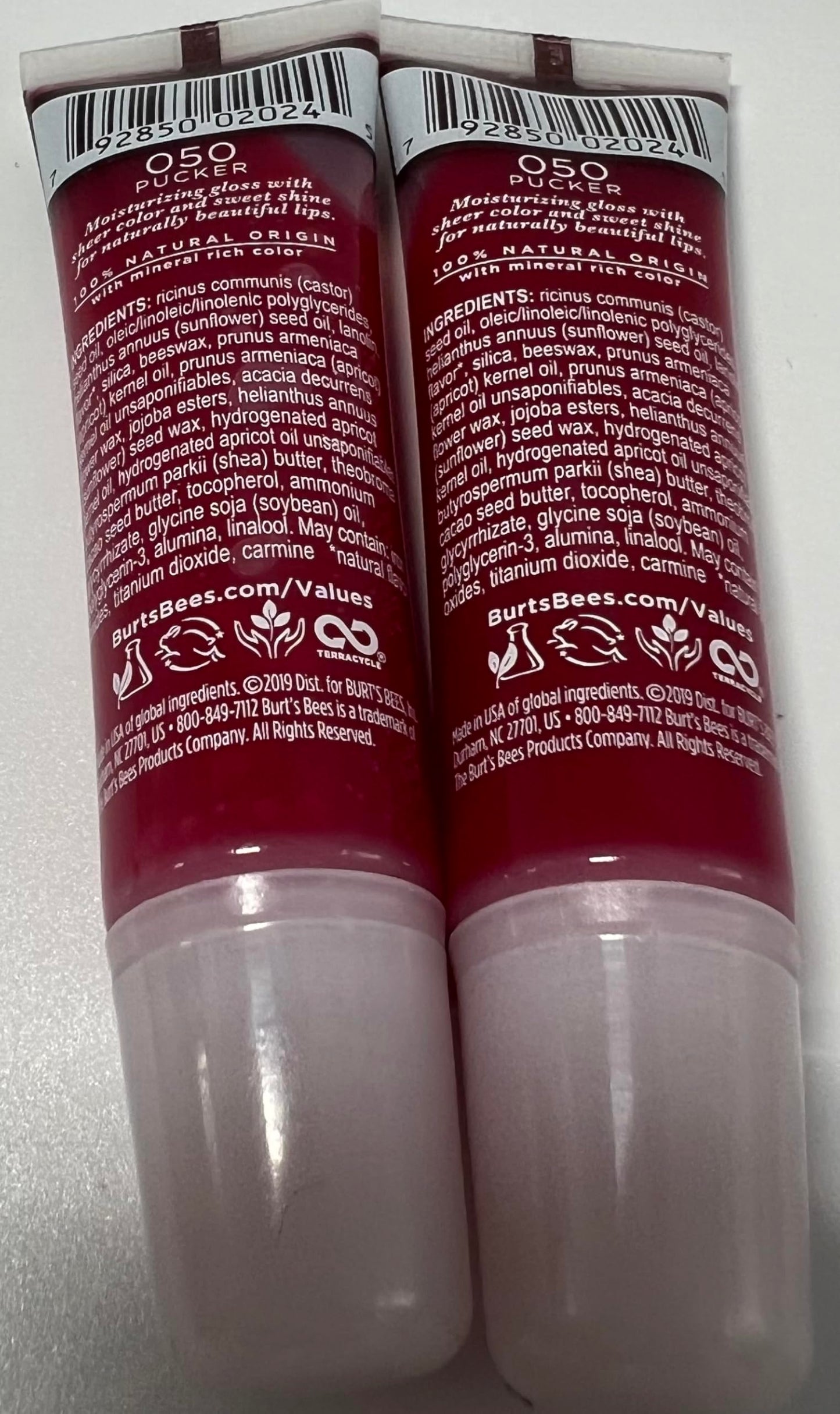 Burt's Bees Lip Shine, Pucker [050] 0.5 oz (Pack of 2) Beauty and Personal Care Burt's Bees