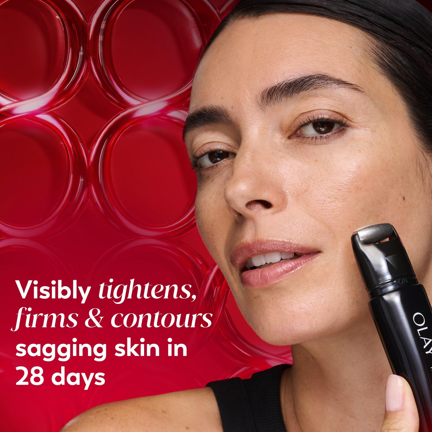Olay Regenerist Neck and Face Roller, Neck Cream for Tightening and Firming, Anti-Aging Moisturizer for Women, Anti-Wrinkle Serum, Face Lift Cream Beauty & Personal Care Olay