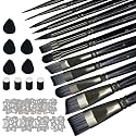 Professional Face Painting Kit, 54 Colors Water Activated Face Paint Makeup Kit with Stencils, Gems, Brushes for Halloween, Carnival, Cosplay, Party Beauty & Personal Care Psittazze