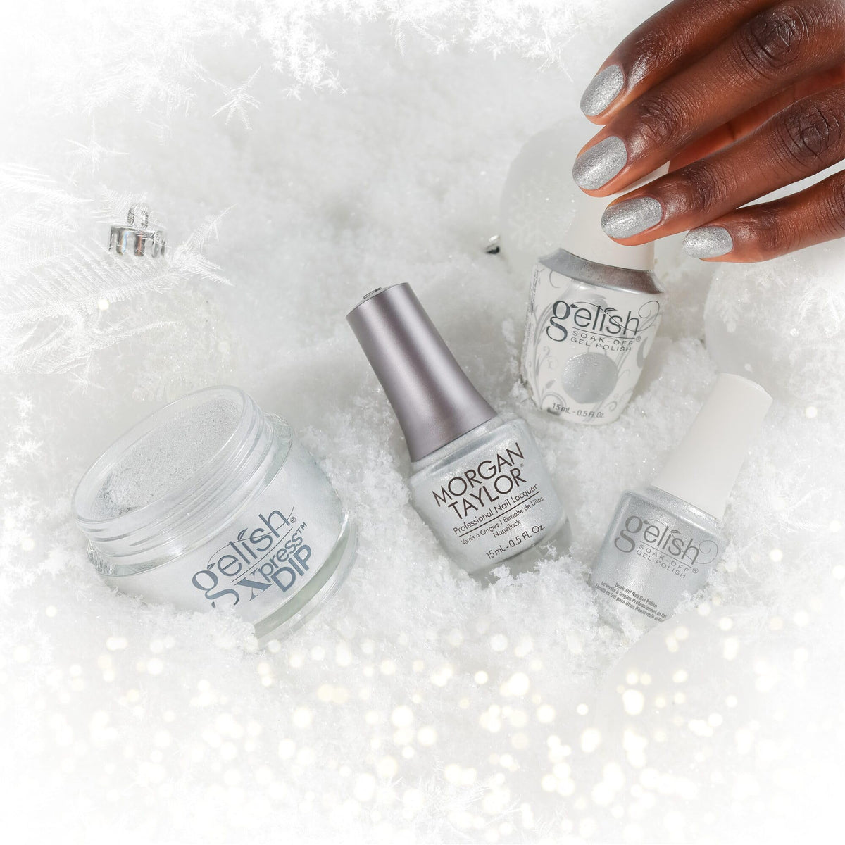 Gelish Xpress Dip Powder Nail Manicure - Liquid Frost, 1.5 oz