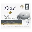 Dove Beauty Bar Soap Deep Exfoliating Charcoal Powder & Glycerin 14 count,for Softer, Smoother Skin,Scrubs Away Impurities 3.75oz Beauty & Personal Care Dove