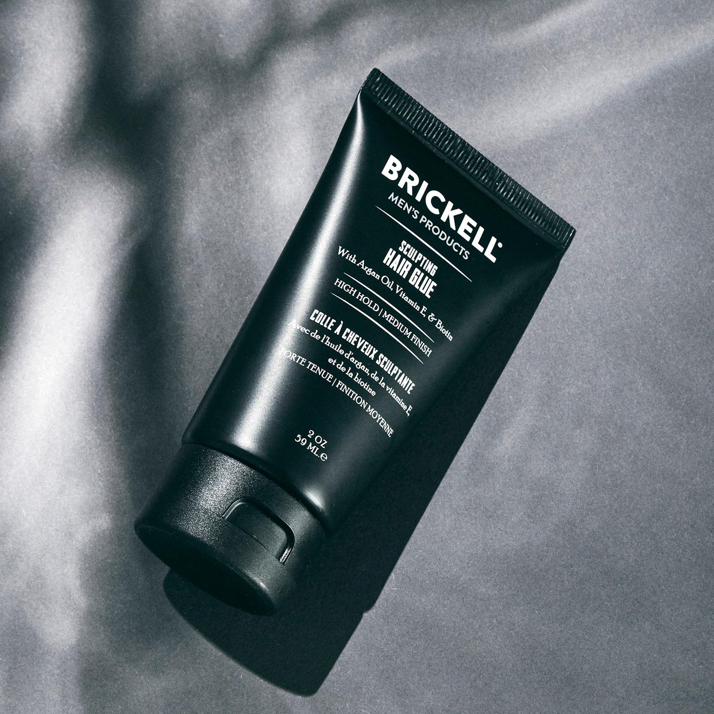 Brickell Men's Hair Styling Sculpting Hair Glue For Men, All Day Lasting Hold for Sculpting and Shaping Hair, 2 Ounce, Scented (2 oz) Beauty & Personal Care Brickell Men's Products