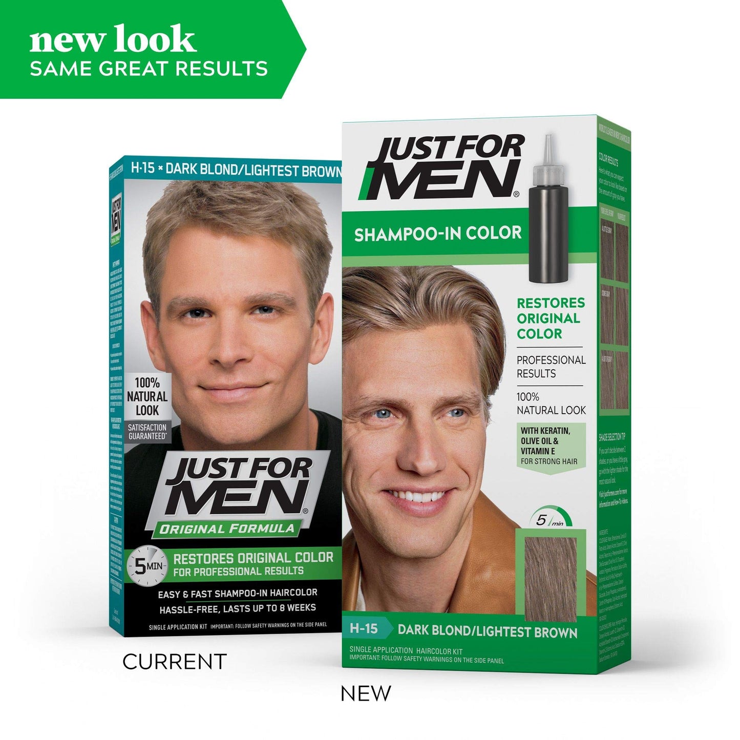 JUST FOR MEN Hair Color H-15 Dark Blond 1 Each (Pack of 11) Beauty & Personal Care Just for Men