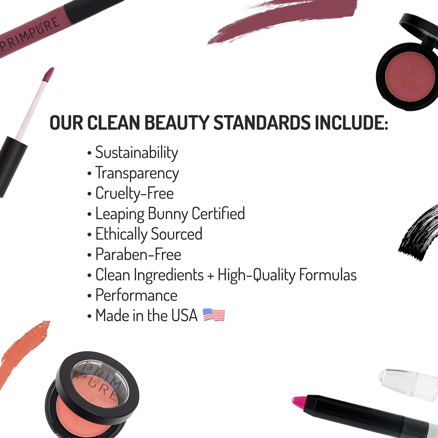 Natural Lipstick Crayon Pencil for Women High Pigment Tints, Cruelty Free, Organic Lipstick Made in USA, Safe, Nontoxic Lip Care Cosmetics (Coral) Beauty & Personal Care Prim and Pure
